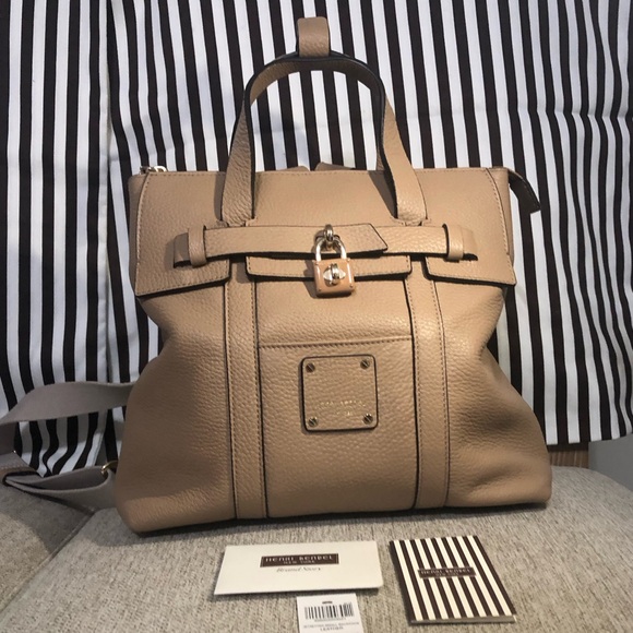 Henri Bendel Jetsetter Mini Convertible Leather Backpack - Picture 3 of 10